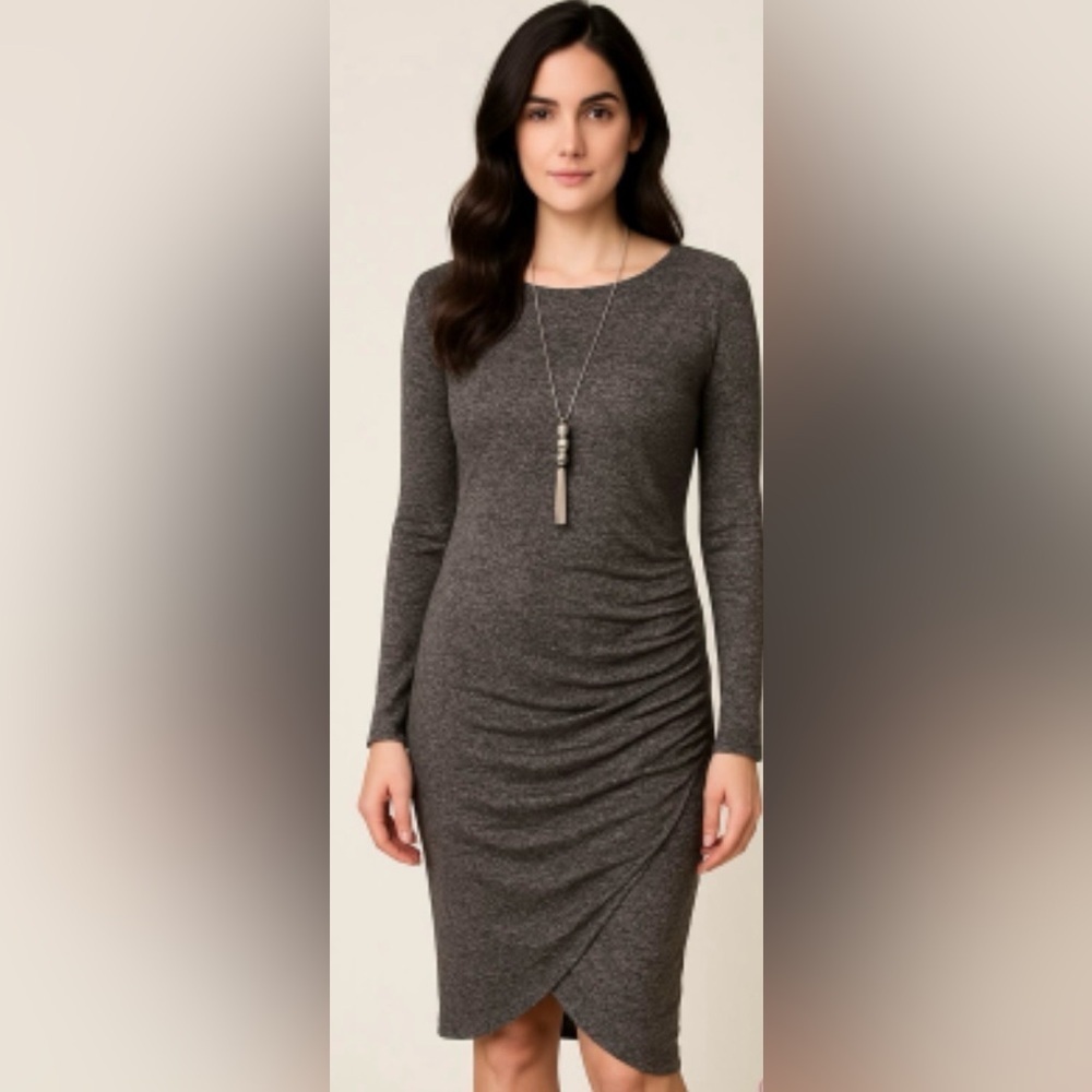 ASHLEY STEWART | Ruched Dress